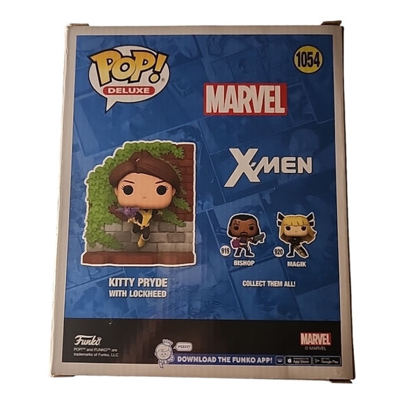 NIB Funko POP! Deluxe X-Men Kitty Pryde With LockHeed Special Edition  #1054 - Picture 2 of 5